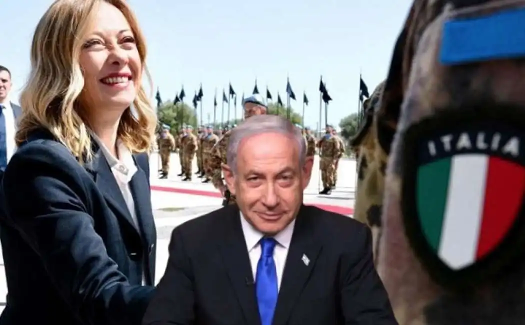 giorgia meloni unifil libano benjamin netanyahu