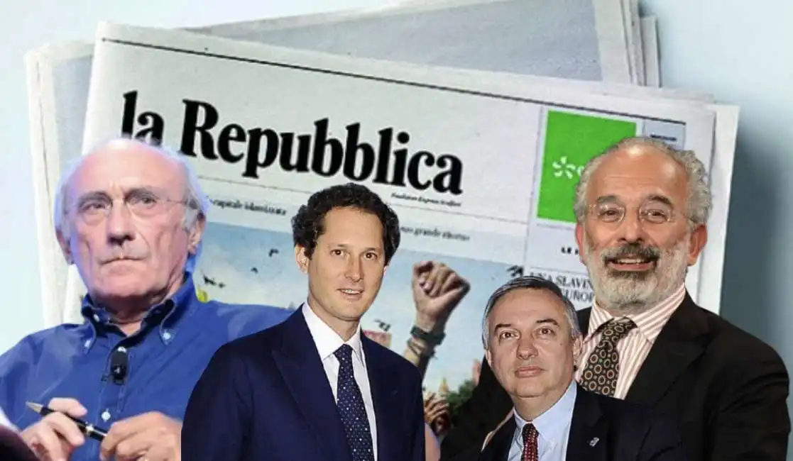 giovanni valentini john elkann maurizio molinari gad lerner repubblica