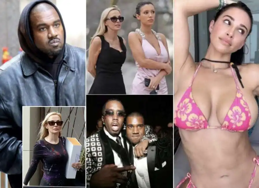 kanye west bianca censori lauren pisciotta alexandra 