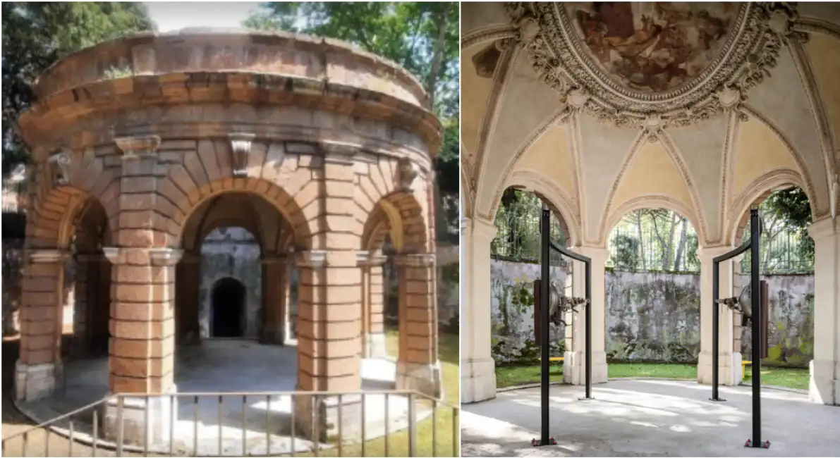 loggia dei vini villa borghese