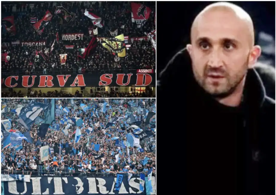 lucci curva milan curva napoli