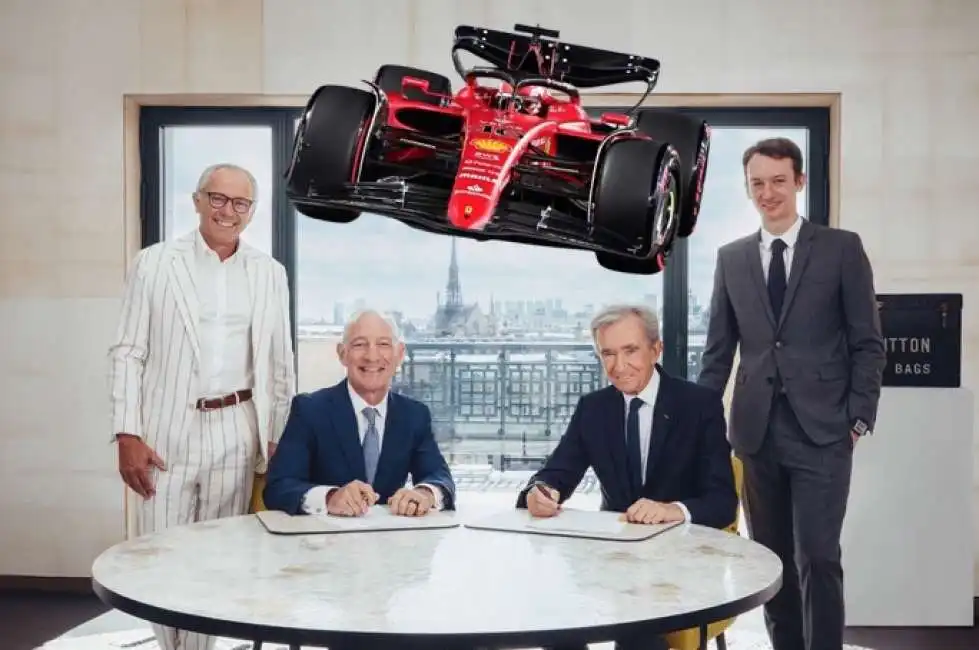 lvmh partner globale della f1 bernard arnault