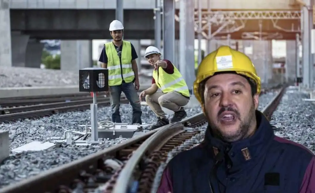 matteo salvini ferrovia