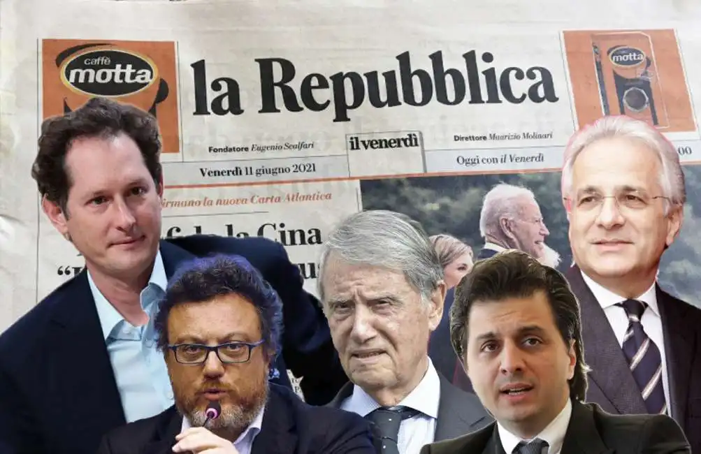 michele briamonte john elkann mario orfeo claudio calabi la repubblica gianluigi aponte