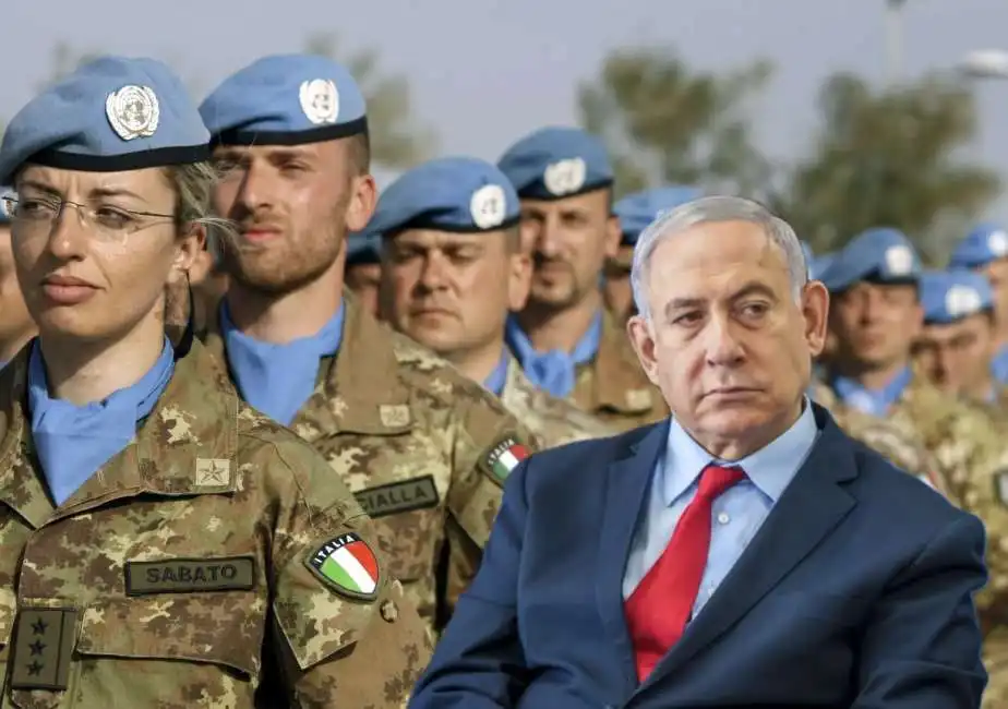 netanyahu militari italiani unifil 