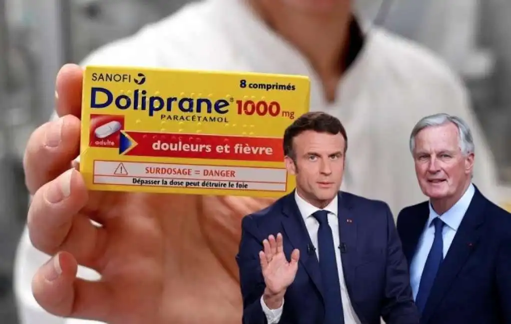 opella sanofi doliprane emmanuel macron barnier