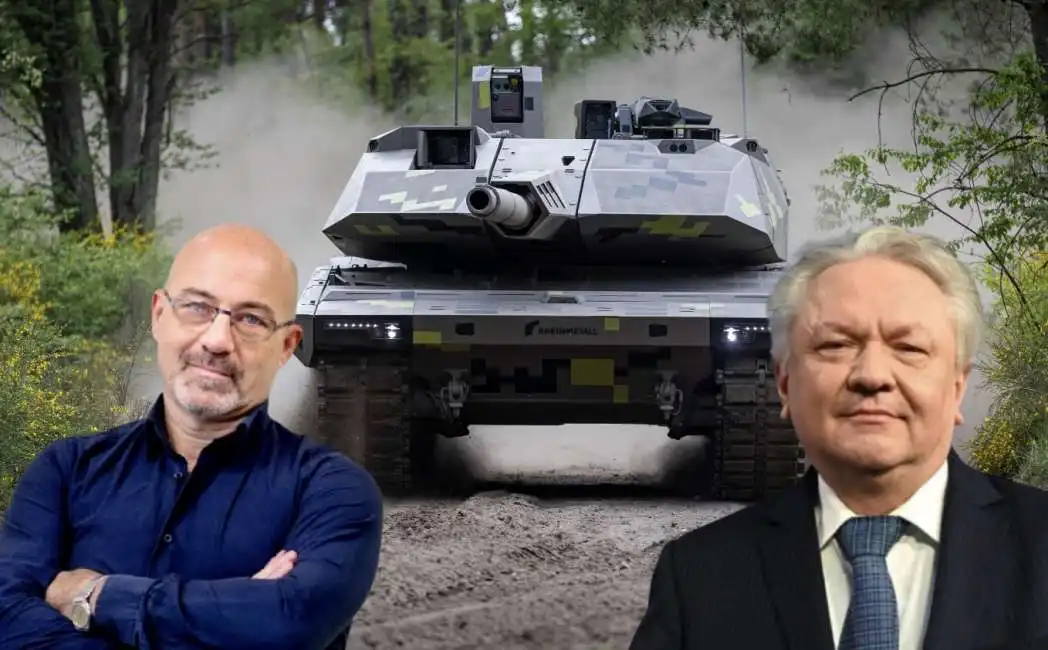 roberto cingolani armin papperger rheinmetall leonardo 