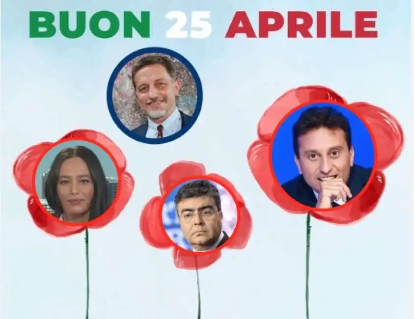 rula jebreal massimo giannini 25 aprile david parenzo emanuele fiano