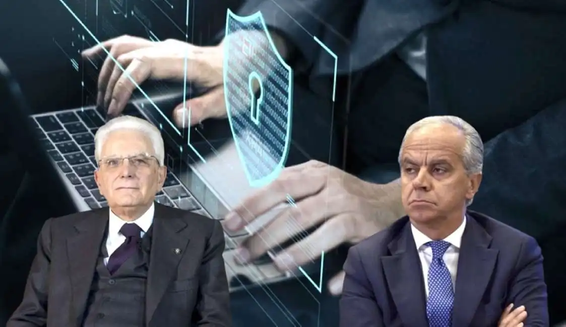 sergio mattarella matteo piantedosi spioni spionaggio dossieraggio ministero interno banche dati