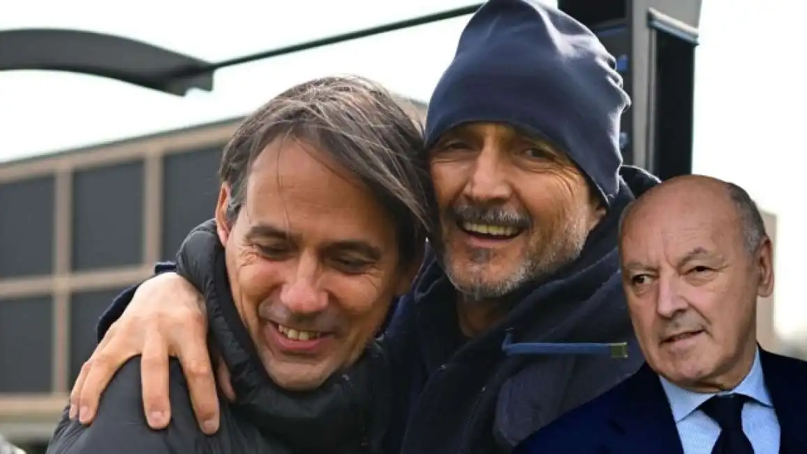 simone inzaghi luciano spalletti giuseppe beppe marotta 