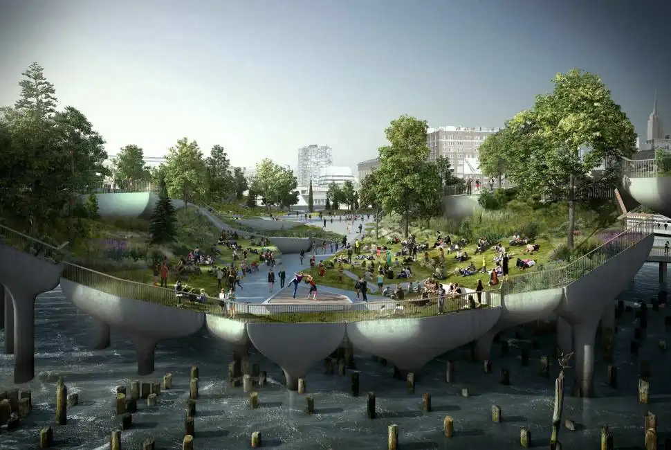 il progetto hudson river park 