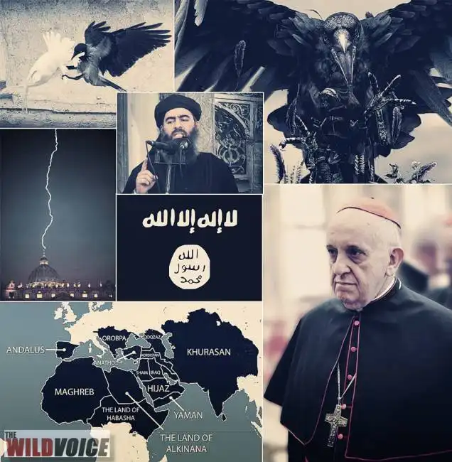 isis papa bergoglio al baghdadi