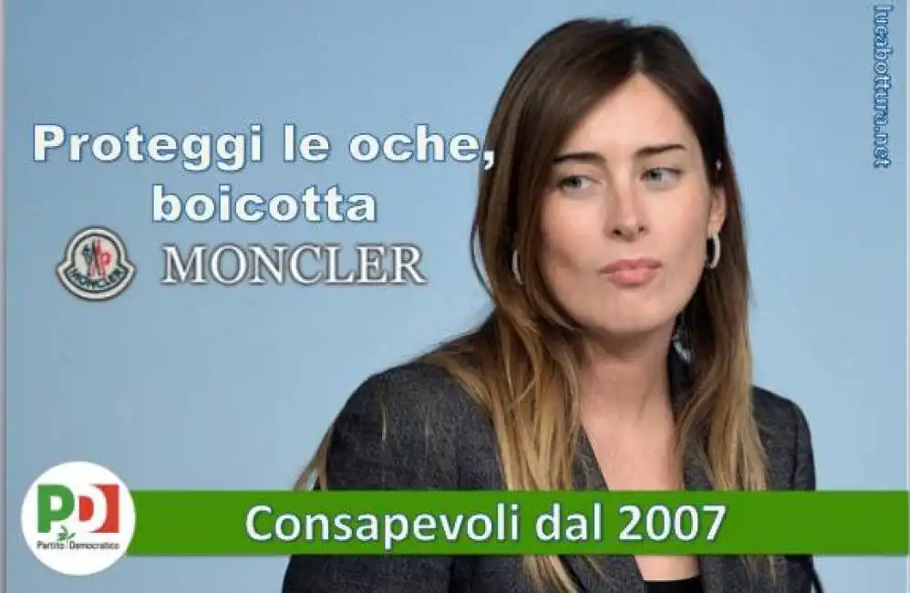 maria elena boschi moncler