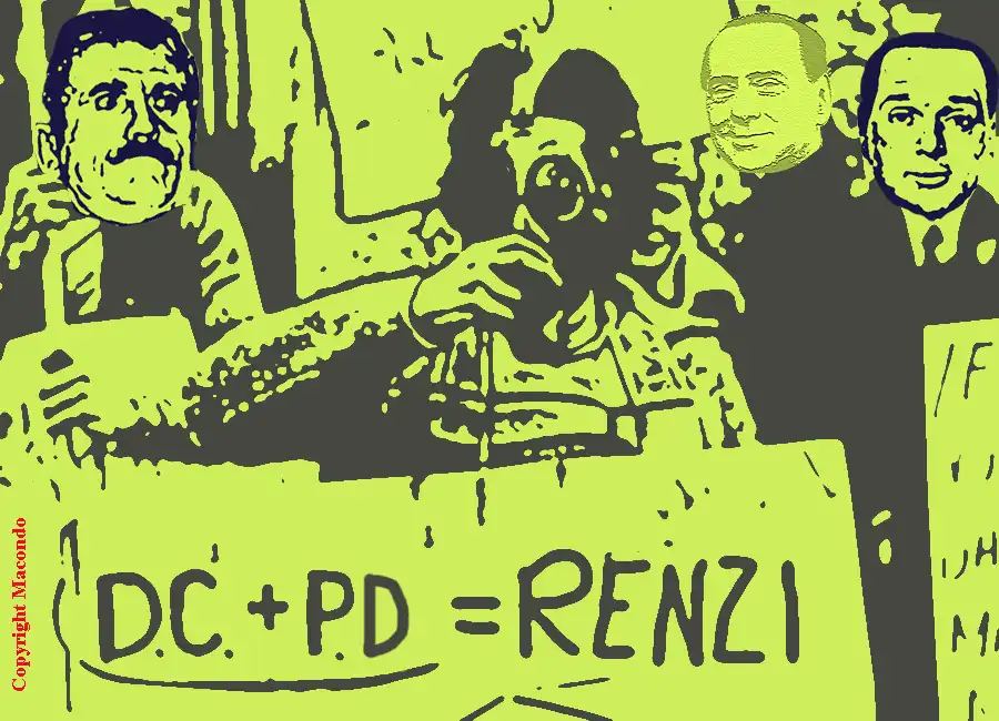 renzi dalema dc pd renzusconi berlusconi