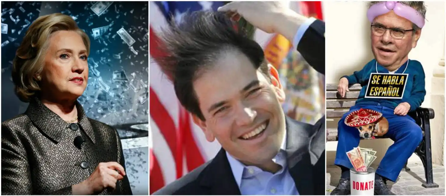 hillary clinton rubio bush