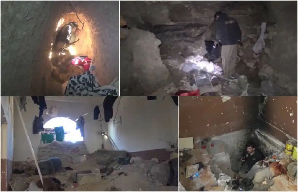 isis tunnel sinjar