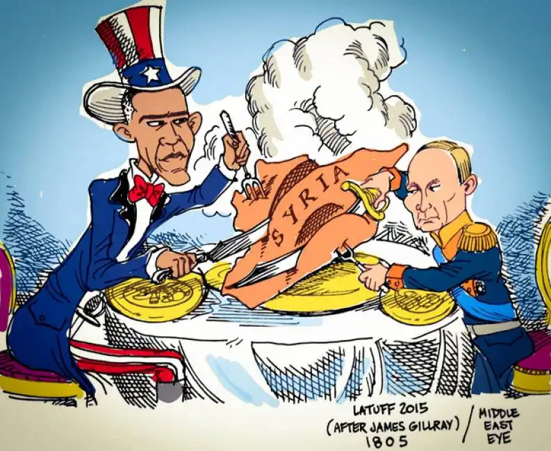 obama e putin in siria