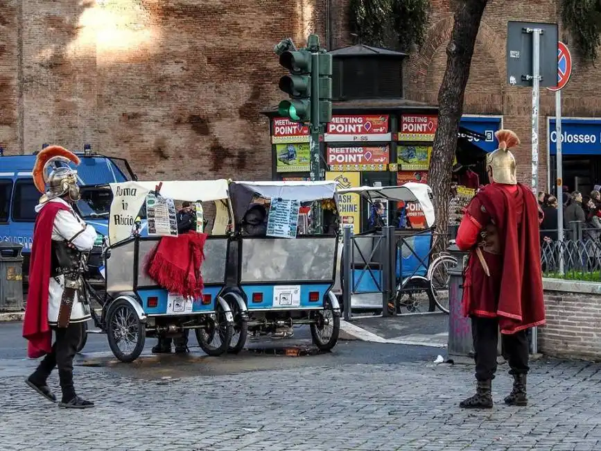 riscio centurioni al colosseo