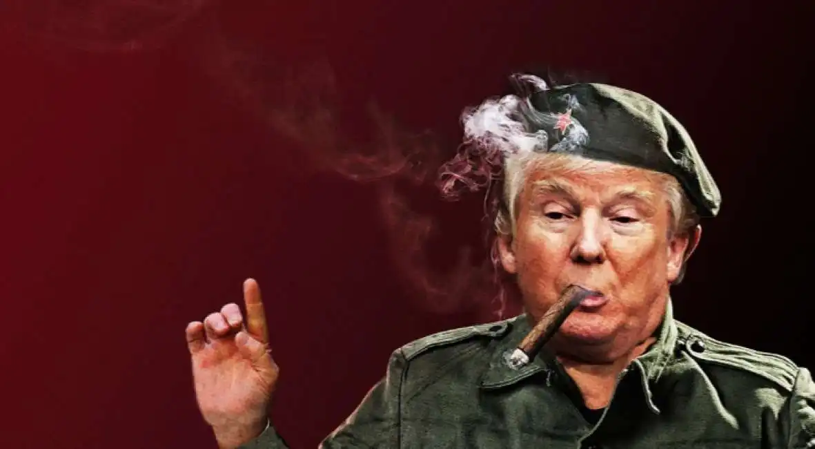 donald trump cuba castro