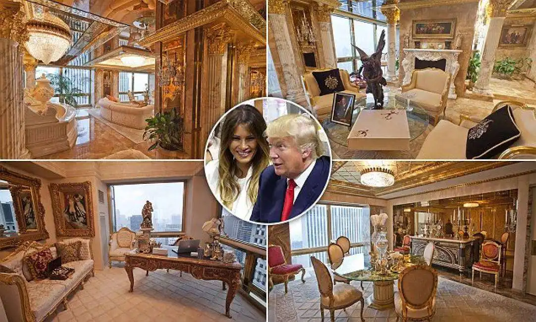 melania e donald trump casa