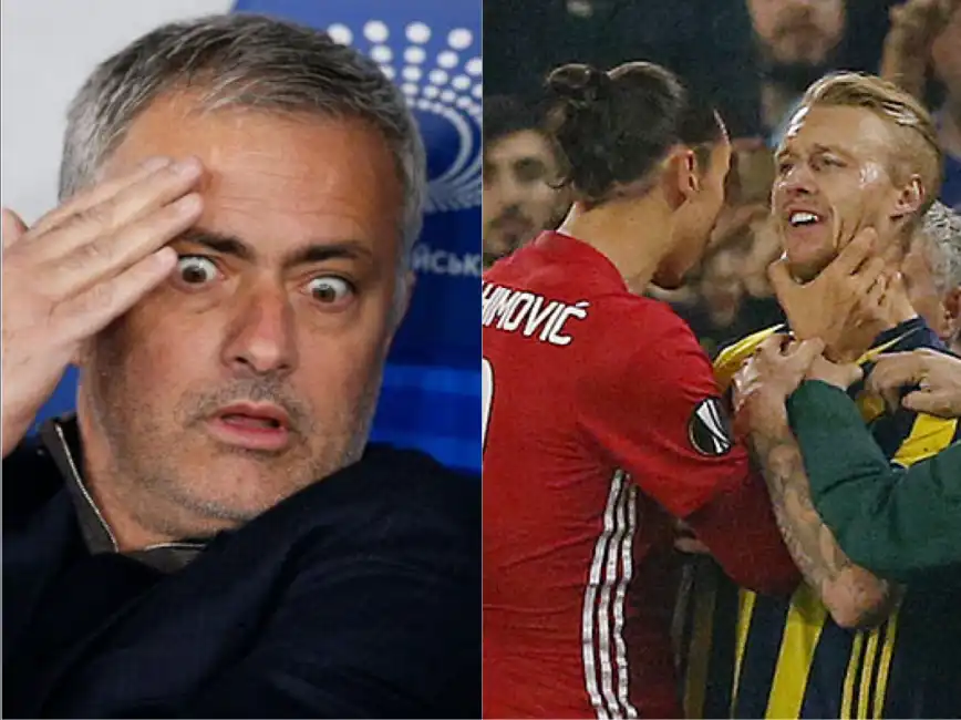 mourinho ibra kjaer