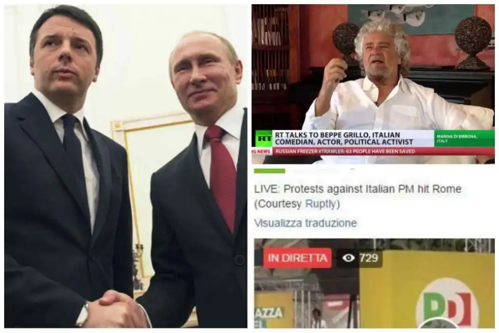 renzi putin russia 