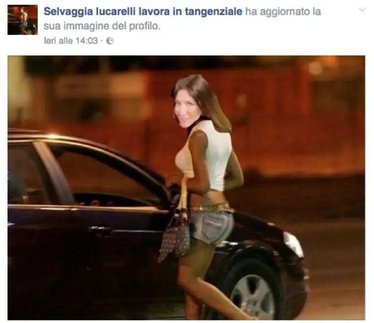 selvaggia lucarelli tangenziale