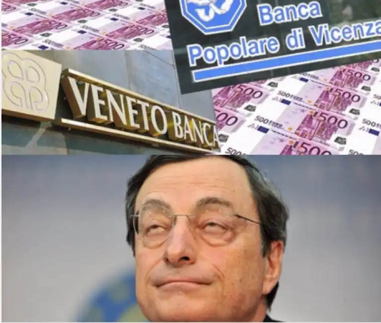 draghi banche venete