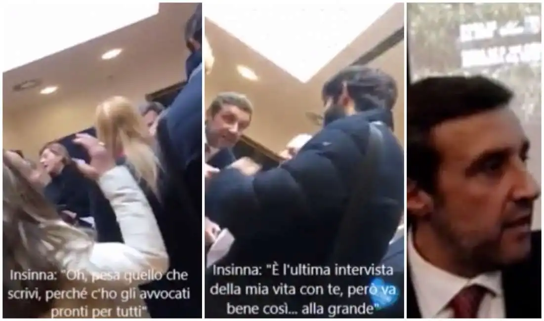 insinna contro massimo galanto 