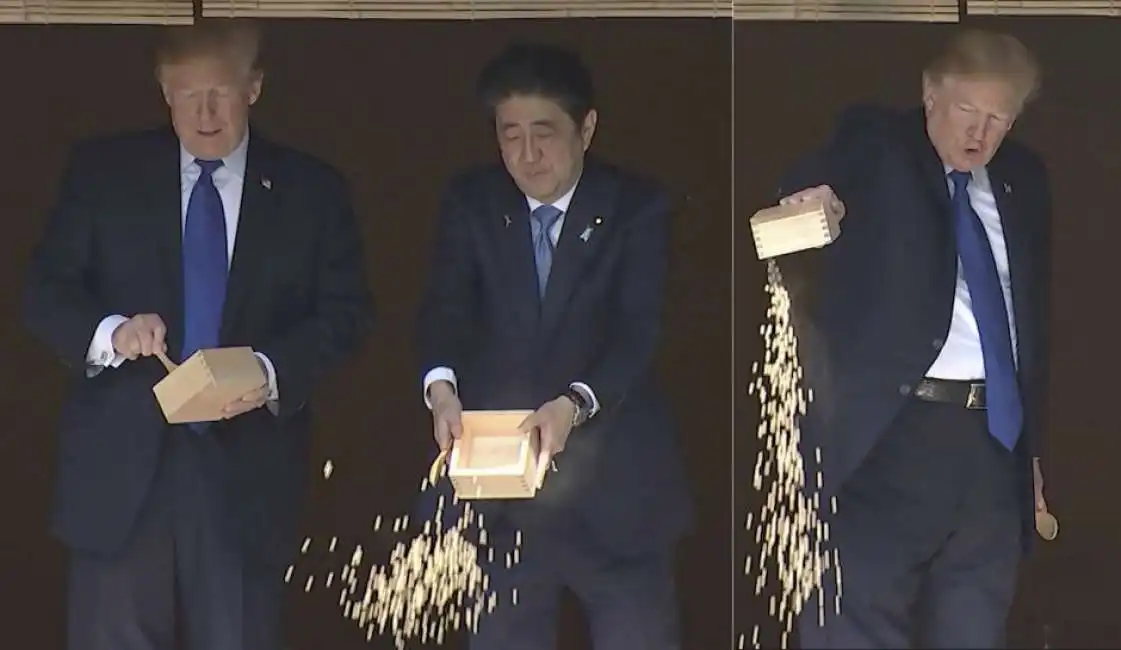 trump e shinzo abe le carpe