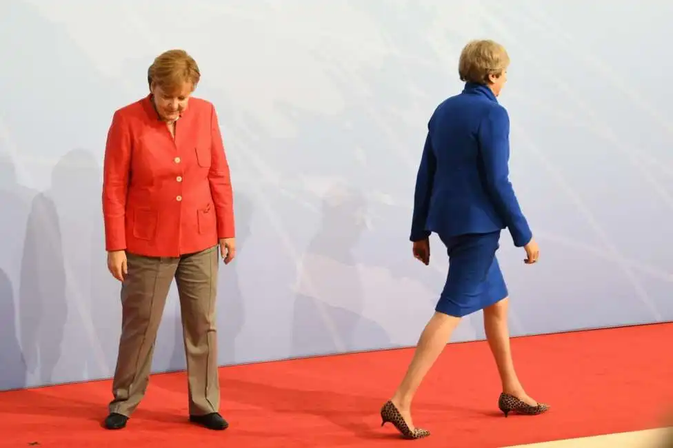 angela merkel theresa may