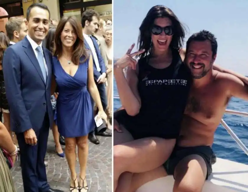 di maio virgulti salvini isoardi