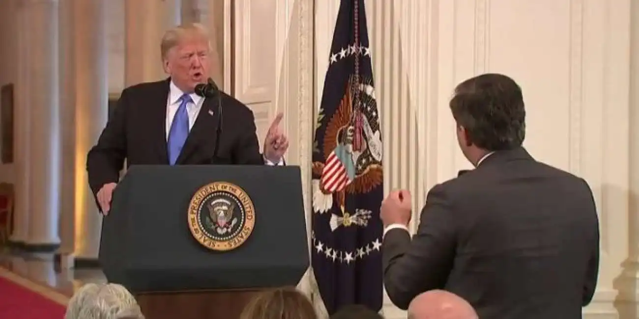 donald trump jim acosta