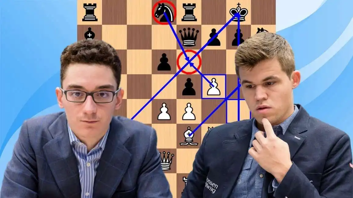 magnus carlsen fabiano caruana