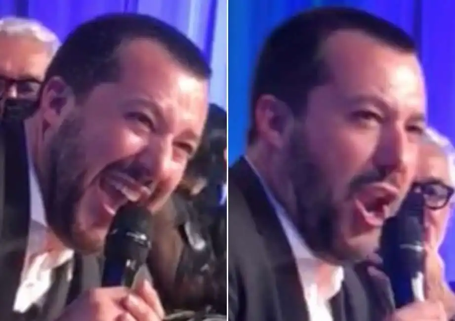 matteo salvini costanzo show