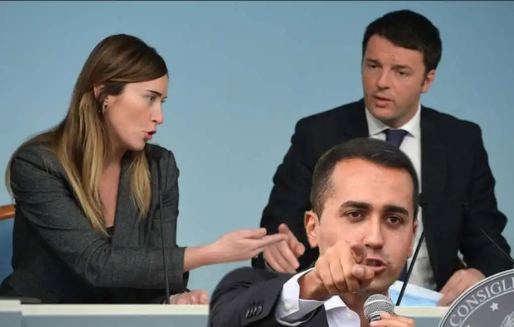 renzi boschi di maio