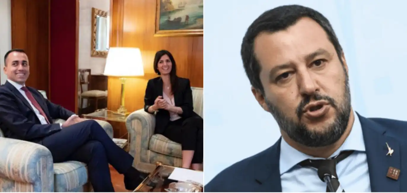 salvini raggi di maio