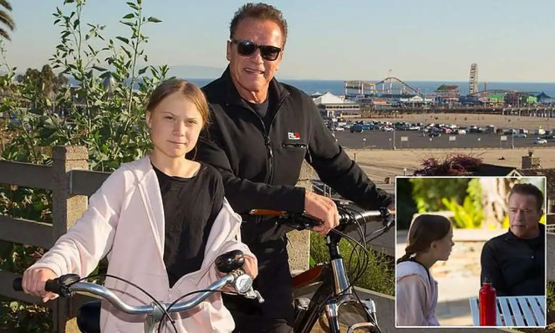 arnold schwarzenegger e greta thunberg-5