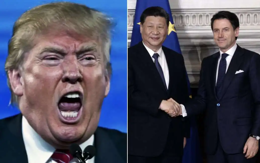 donald trump xi jinping giuseppe conte