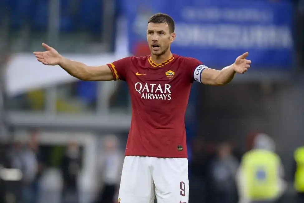 dzeko roma napoli