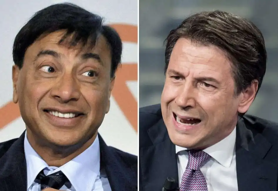 lakshmi mittal giuseppe conte