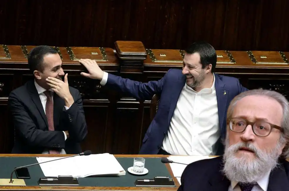 luigi di maio matteo salvini paolo becchi