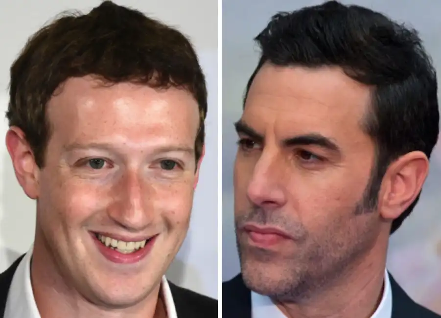 mark zuckerberg sacha baron cohen