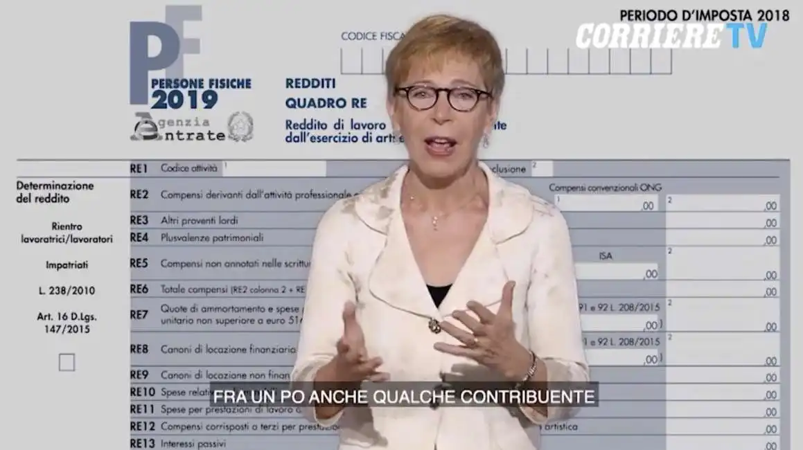 milena gabanelli e l'algoritmo difettoso delle tasse