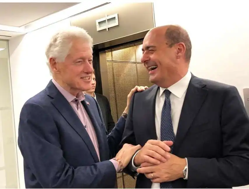 nicola zingaretti bill clinton