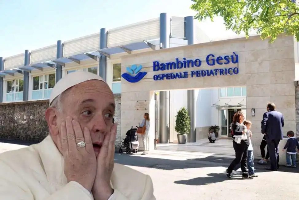 ospedale bambin gesu' papa francesco