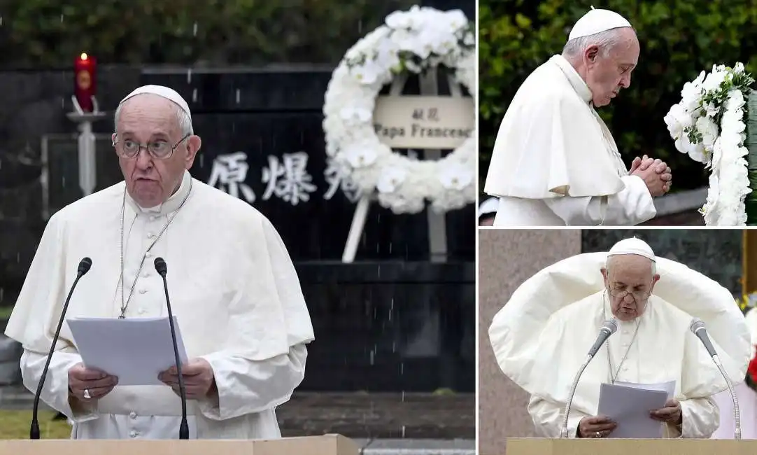 papa francesco hiroshima