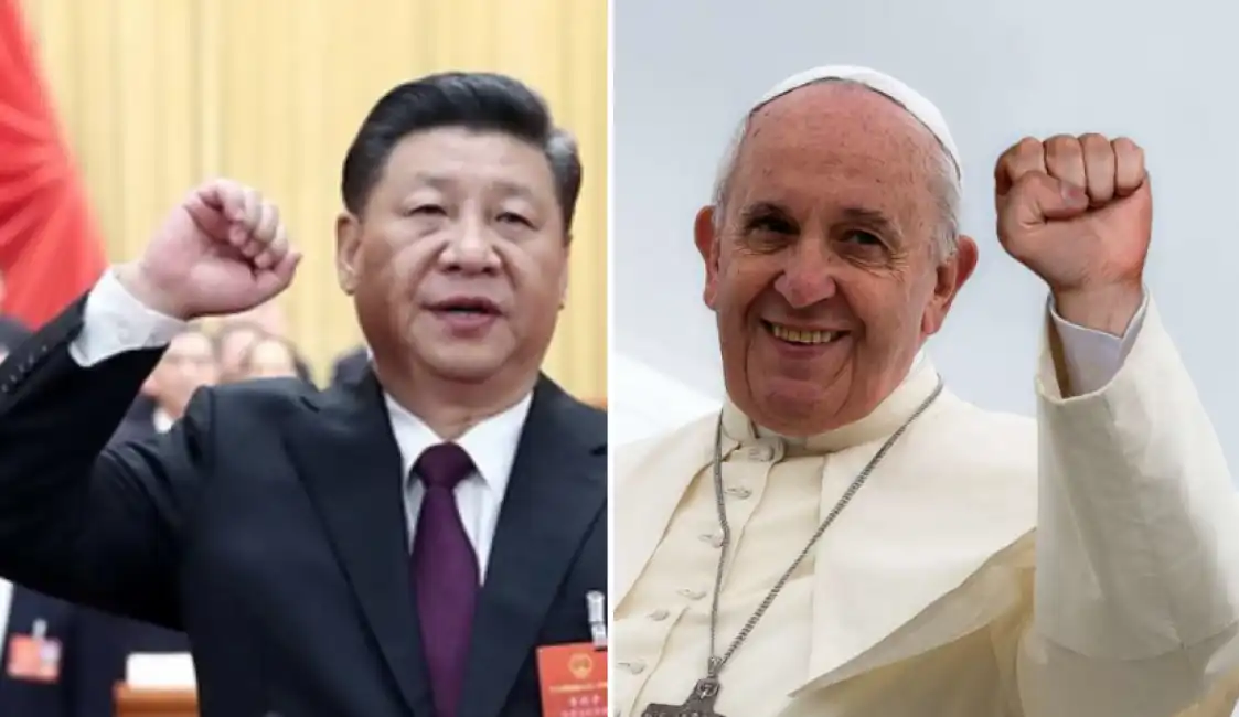 xi jinping papa francesco bergoglio