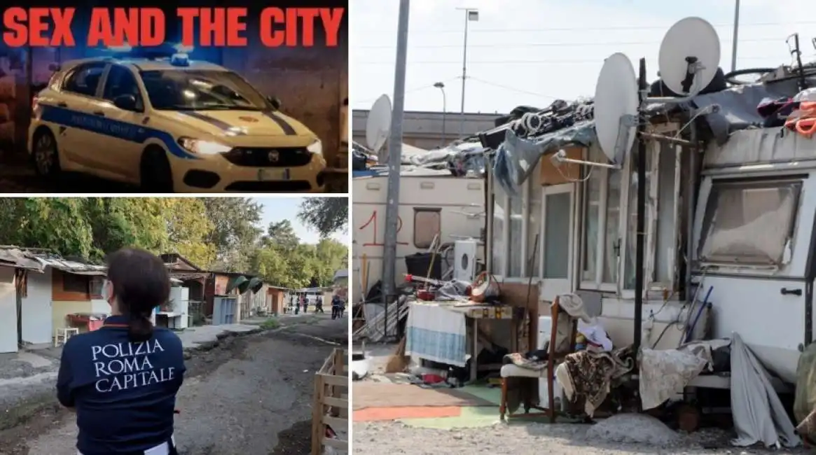 campo nomadi roma tor di quinto vigili urbani polizia locale