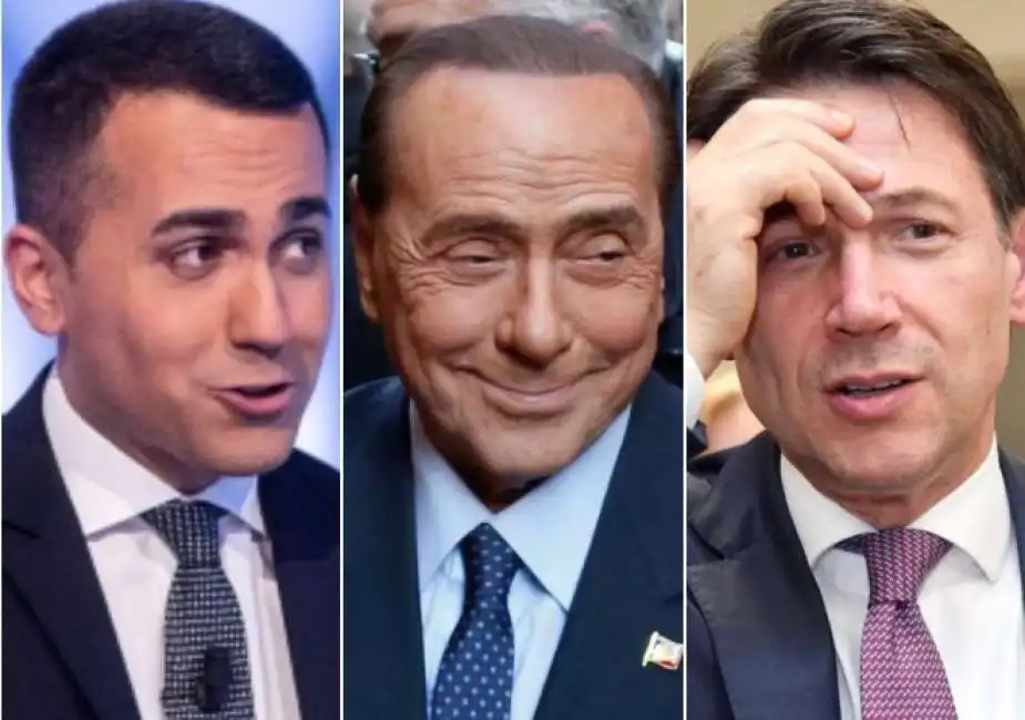 di maio berlusconi conte